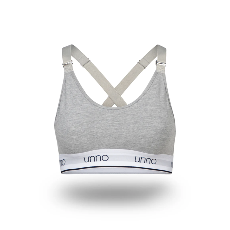 CROSSED BRA TOP