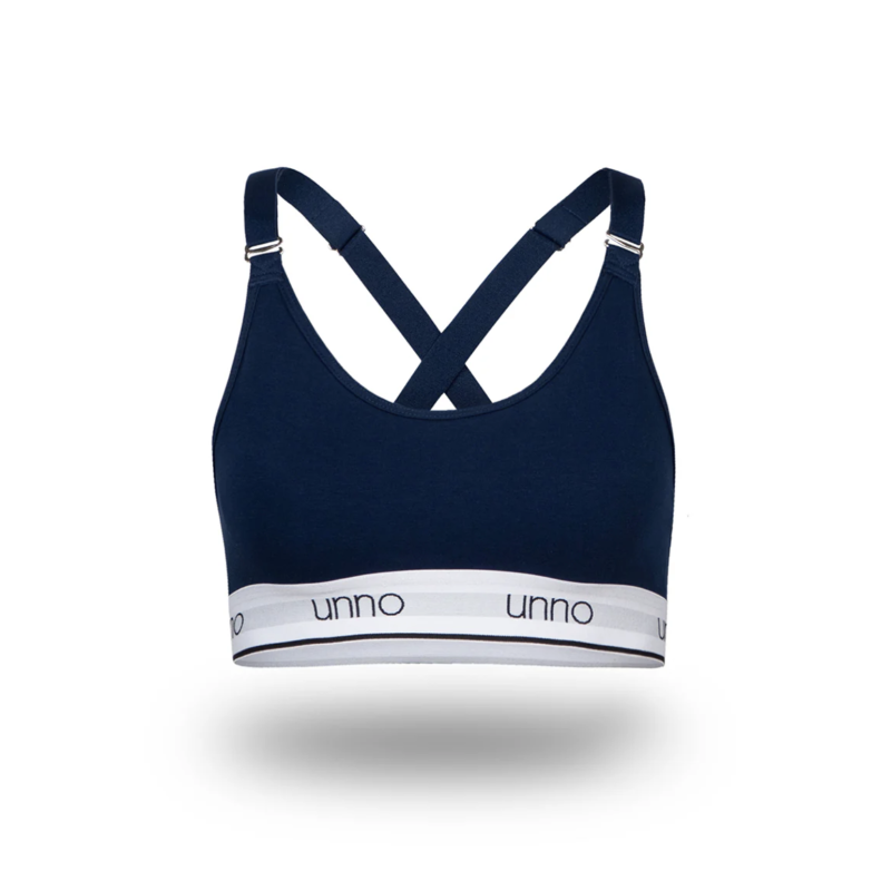 CROSSED BRA TOP