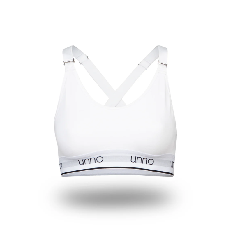 CROSSED BRA TOP