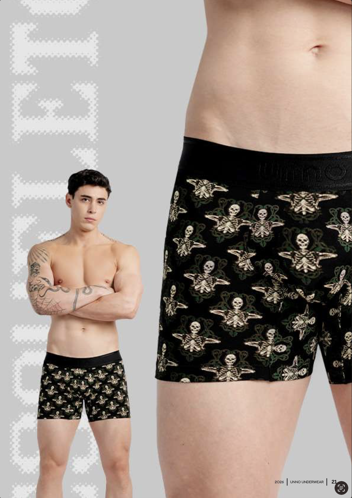 BOXER ESQUELETO
